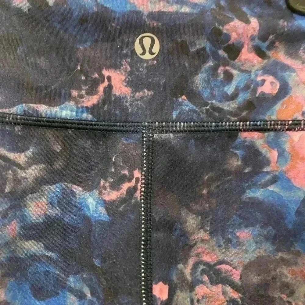Lululemon Wunder Under Crop Leggings Moody Mirage Size 2 - Picture 6 of 8